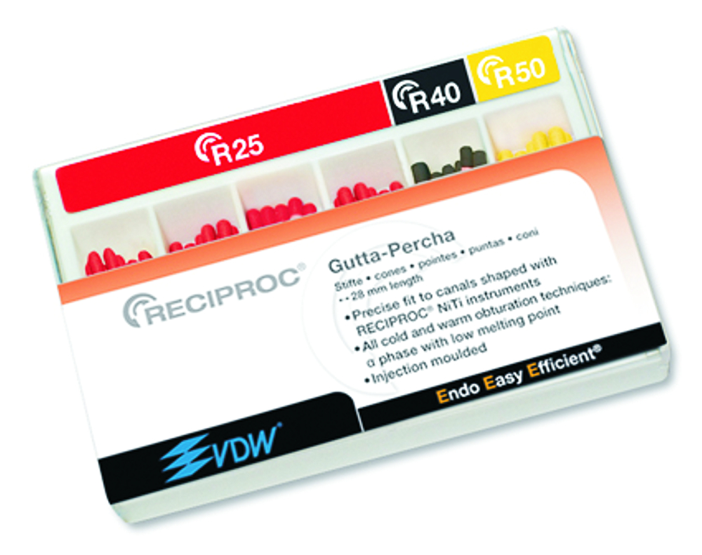 RECIPROC Guttapercha csúcsok